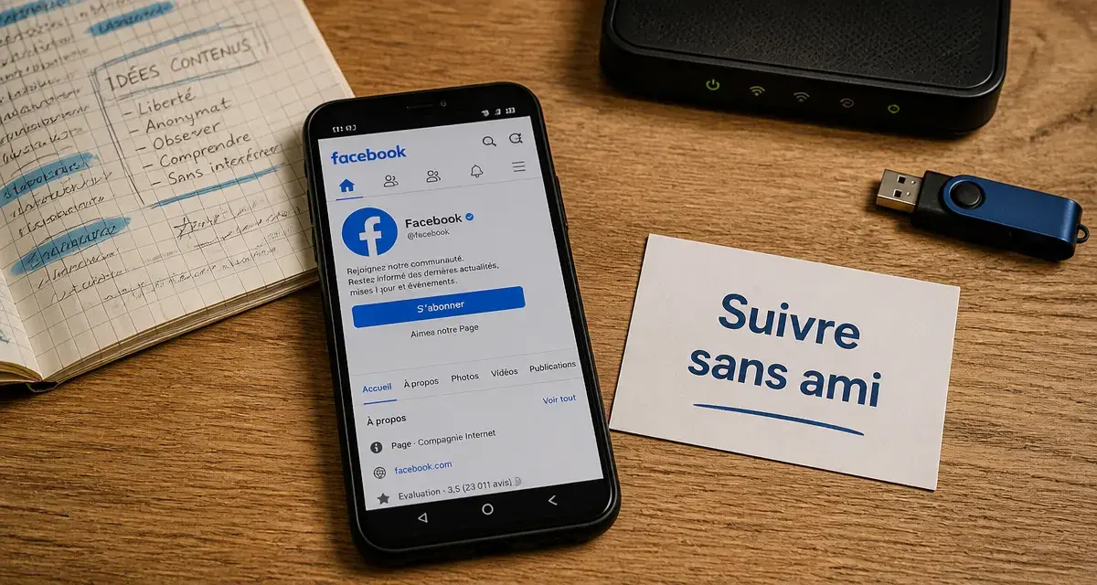 Suivre sur Facebook sans être ami : s’abonner sans être ami