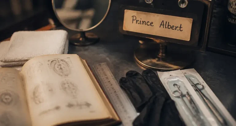 Nom piercing gland : le Prince Albert domine, avec l’ampallang et l’apadravya en variantes