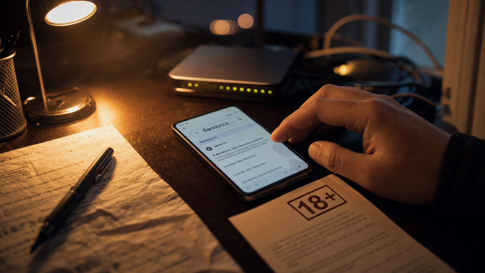 www 6annonce com : accès et échanges sécurisés sur smartphone