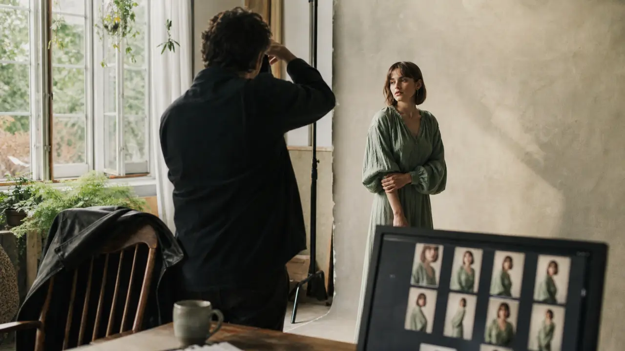 site de rencontre photo : studio lumineux